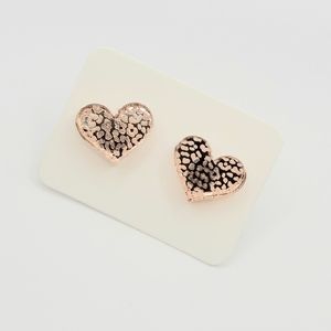 Leopard Heart earrings
